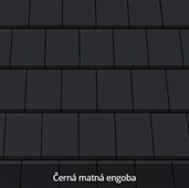 CREATON Domino Taška základní 1/1 "NUANCE" černá matná engoba